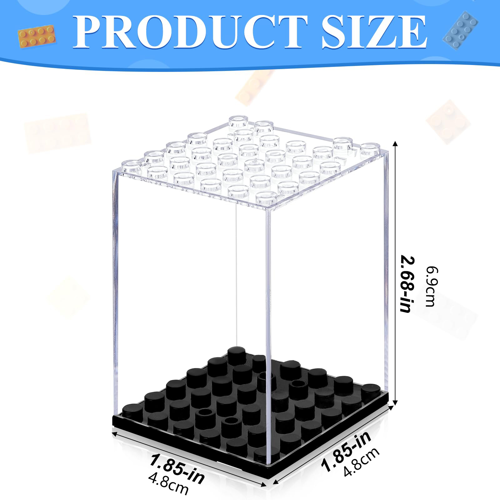 Kotak Pajangan Blok Bangunan A - Lego Minifigure Holder ulasan dan harga