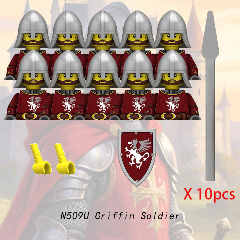 Figur Mini Ksatria Kastil Abad - Lego Minifigure Holder ulasan dan harga