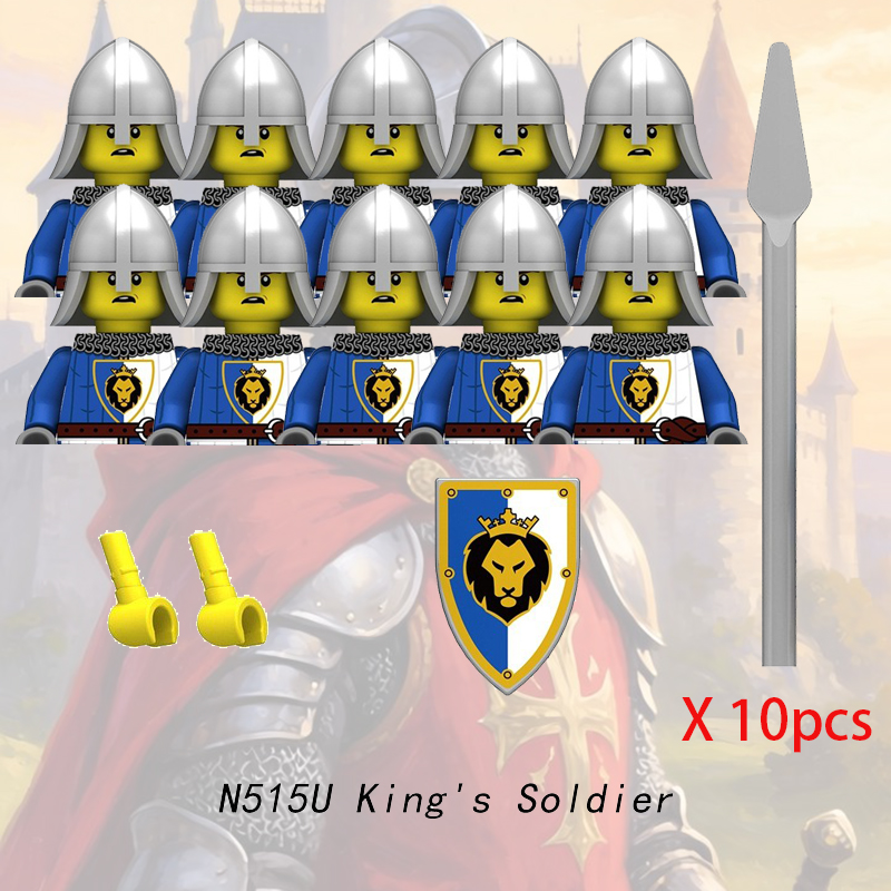 Figur Mini Ksatria Kastil Abad - Lego Minifigure Holder ulasan dan harga