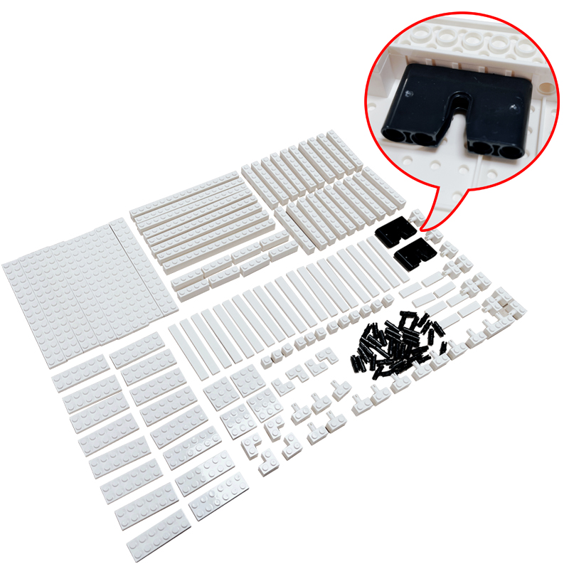 Lukisan Seni Piksel Set Bingka - Lego Minifigure Holder ulasan dan harga